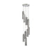 Addis 12" Integrated LED Multi-Light  Polished Chrome Pendant