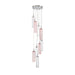 Addis 12" Integrated LED Multi-Light  Polished Chrome Pendant