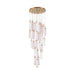 Addis 26" Integrated LED Multi-Light  Aged Brass Pendant