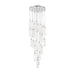 Addis 26" Integrated LED Multi-Light  Polished Chrome Pendant