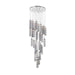 Addis 26" Integrated LED Multi-Light  Polished Chrome Pendant