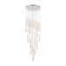 Addis 26" Integrated LED Multi-Light  Polished Chrome Pendant