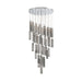 Addis 36" Integrated LED Multi-Light  Polished Chrome Pendant