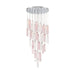 Addis 36" Integrated LED Multi-Light  Polished Chrome Pendant