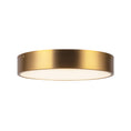 Load image into Gallery viewer, Adelaide 11-in Aged Gold LED Flush Mount by Alora Lighting | FM554011AG-5CCT | Alora Lighting
