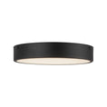 Load image into Gallery viewer, Adelaide 11-in Matte Black LED Flush Mount by Alora Lighting | FM554011MB-5CCT | Alora Lighting
