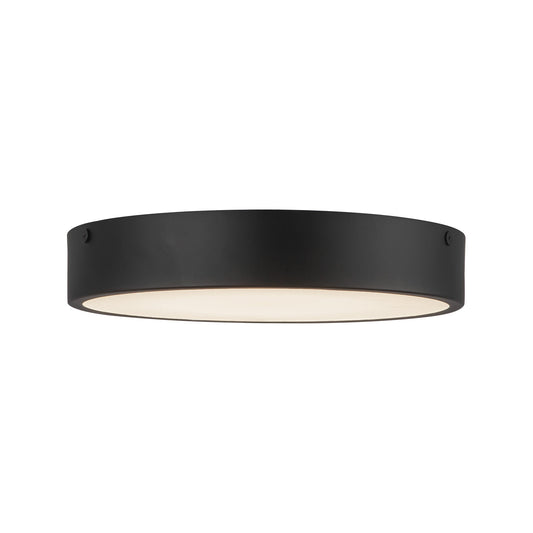 Adelaide 11-in Matte Black LED Flush Mount by Alora Lighting | FM554011MB-5CCT | Alora Lighting