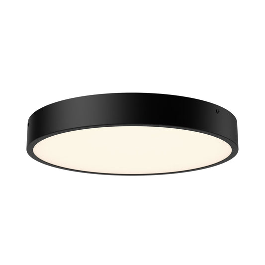 Adelaide 15-in Matte Black LED Flush Mount by Alora Lighting | FM554015MB-5CCT | Alora Lighting