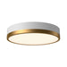Adelaide 11-in Aged Gold/White LED Flush Mount by Alora Lighting | FM554211AGWH-5CCT | Alora Lighting