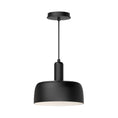 Load image into Gallery viewer, Adriano 10-in Matte Black 1 Light Pendant by Alora Lighting | PD427710MB | Alora Lighting
