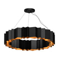 Load image into Gallery viewer, Akira Chandelier in Black/Gold Finish | Kuzco Lighting
