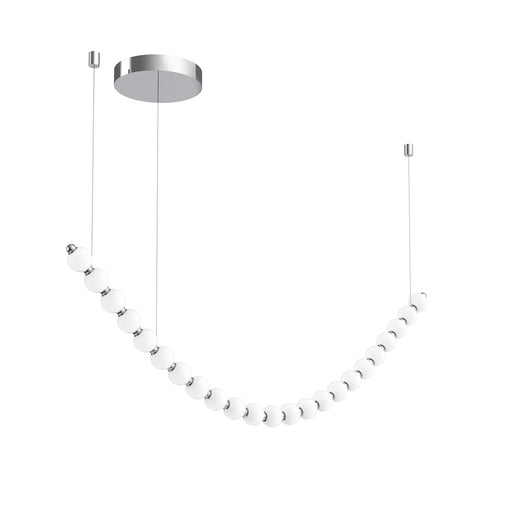 Akoya 79-in Chrome LED Chandelier by Alora Lighting | CH321506CH | Alora Lighting