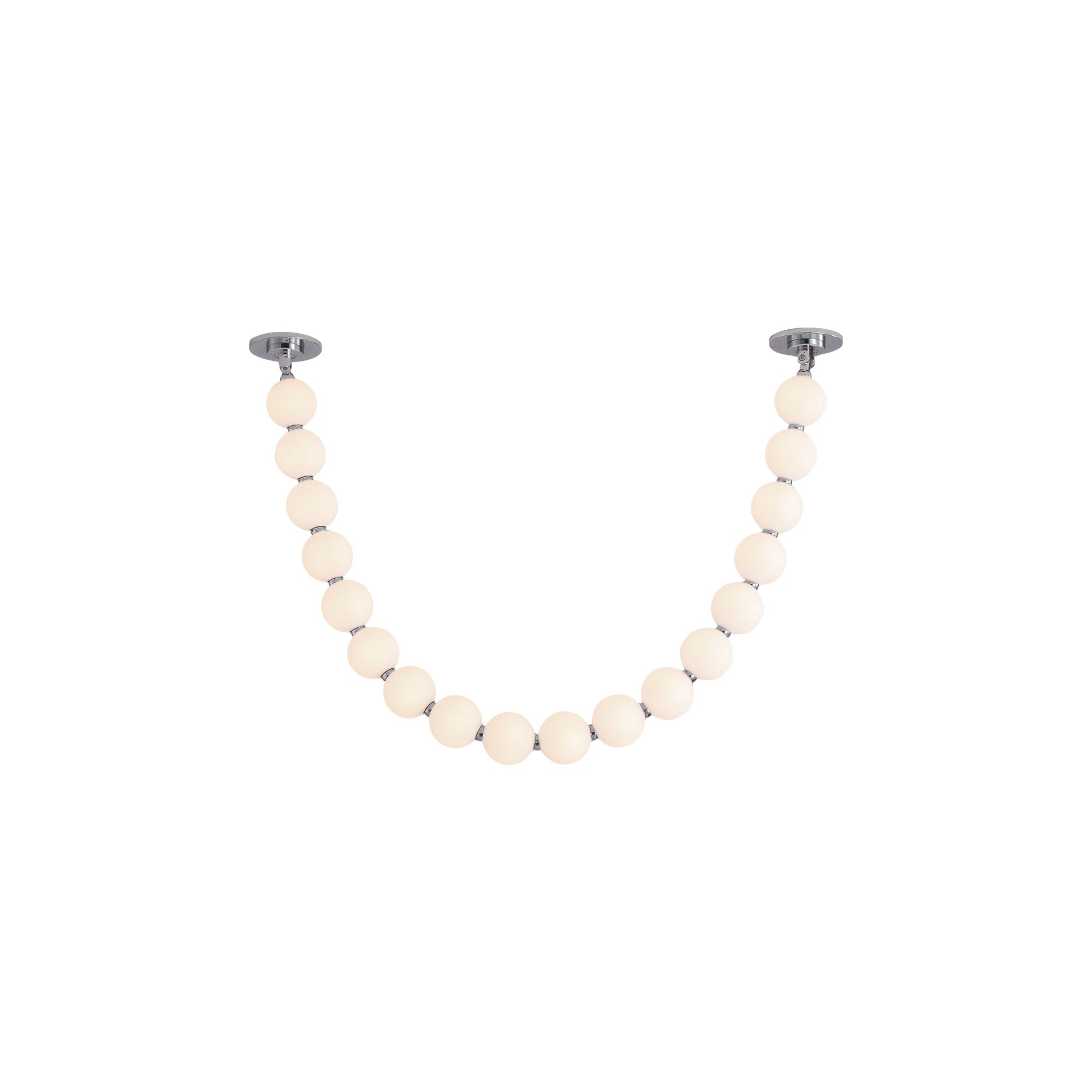 Akoya 5-ft Chrome LED Pendant by Alora Lighting | PD321718CH-UNV-010-RT | Alora Lighting