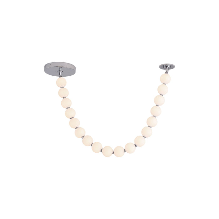 Akoya 5-ft Chrome LED Pendant by Alora Lighting | PD321718CH-UNV-010 | Alora Lighting