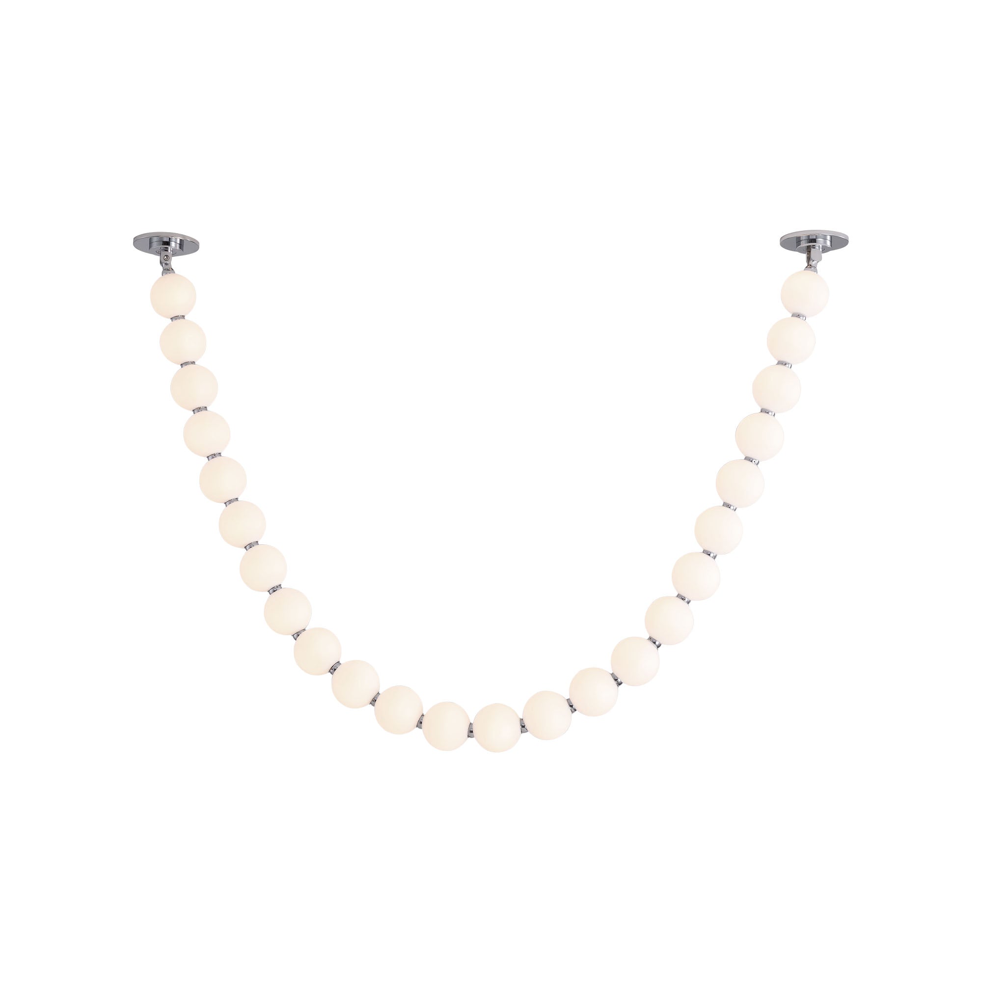 Akoya 7-ft Chrome LED Pendant by Alora Lighting | PD321725CH-UNV-010-RT | Alora Lighting