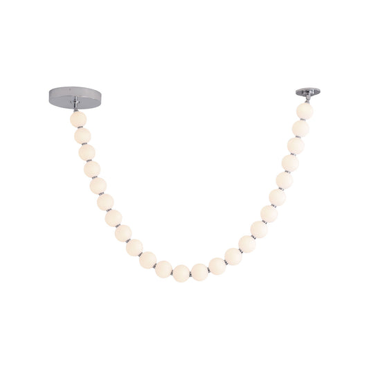 Akoya 7-ft Chrome LED Pendant by Alora Lighting | PD321725CH-UNV-010 | Alora Lighting