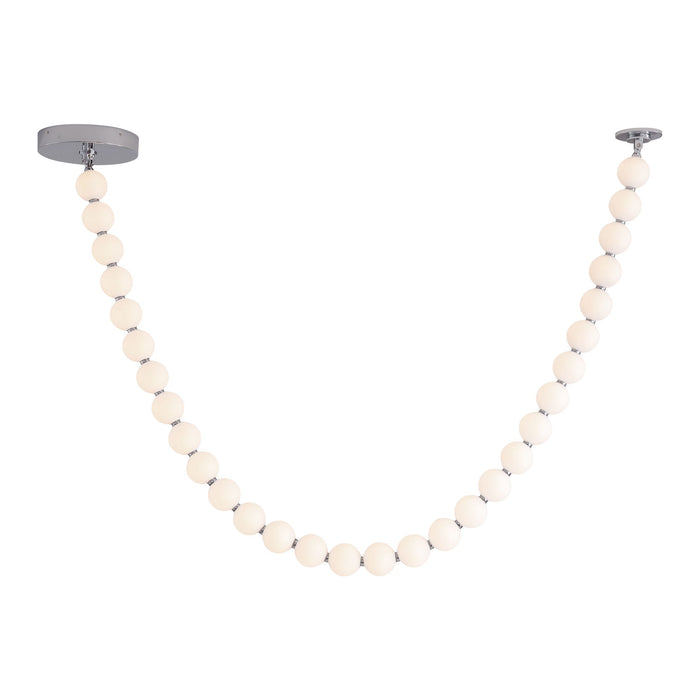 Akoya 8.5-ft Chrome LED Pendant by Alora Lighting | PD321730CH-UNV-010 | Alora Lighting