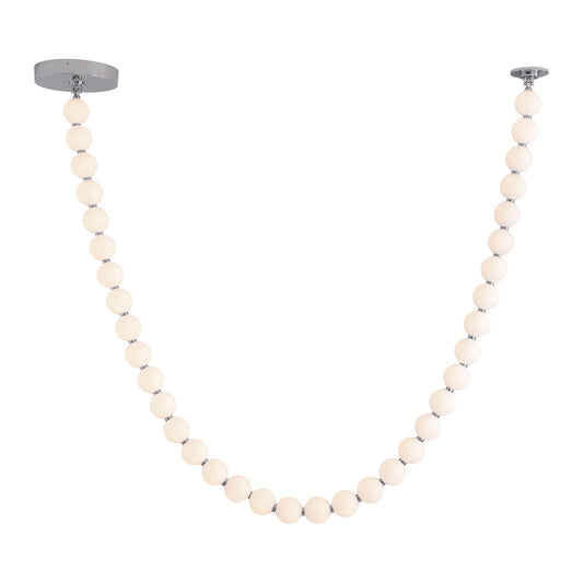 Akoya 10.5-ft Chrome LED Pendant by Alora Lighting | PD321736CH-UNV-010 | Alora Lighting