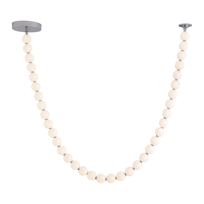 Akoya 10.5-ft Chrome LED Pendant by Alora Lighting | PD321736CH-UNV-010 | Alora Lighting