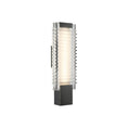Load image into Gallery viewer, Alai 17-in Urban Bronze/Ribbed Glass LED Wall Vanity by Alora Lighting | WV374118UBCR | Alora Lighting
