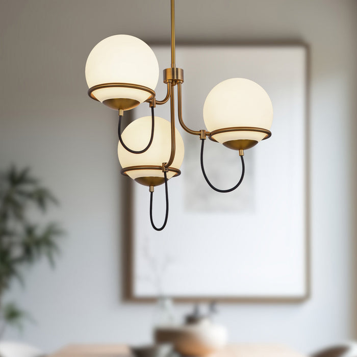 Alba Chandelier by Alora Lighting