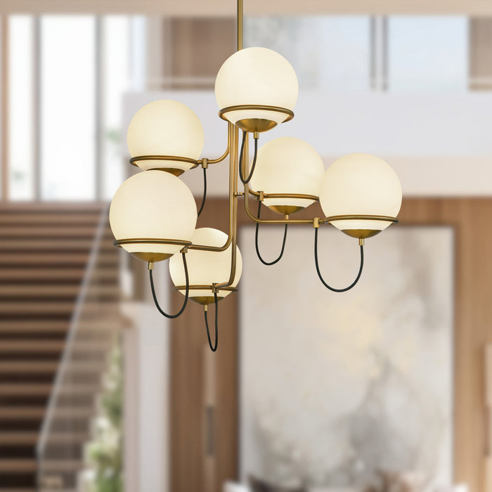 Alba Chandelier by Alora Lighting