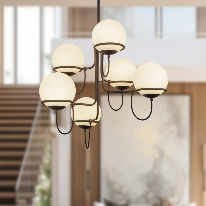 Alba Chandelier by Alora Lighting