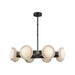 Alonso 37-in Urban Bronze/Alabaster LED Chandelier by Alora Lighting | CH320837UBAR-UNV | Alora Lighting