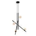 Load image into Gallery viewer, Amara LED Chandelier in Black/Glossy Opal Glass Finish | Kuzco Lighting
