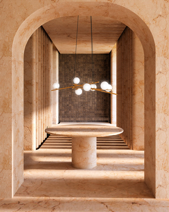 Amara Linear Chandelier by Kuzco Lighting