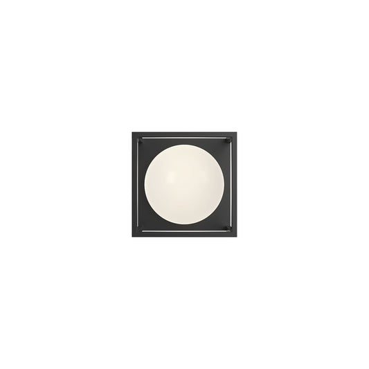 Amelia 6-in Black 1 Light Exterior Wall Sconce by Alora Lighting | EW519106BK | Alora Lighting