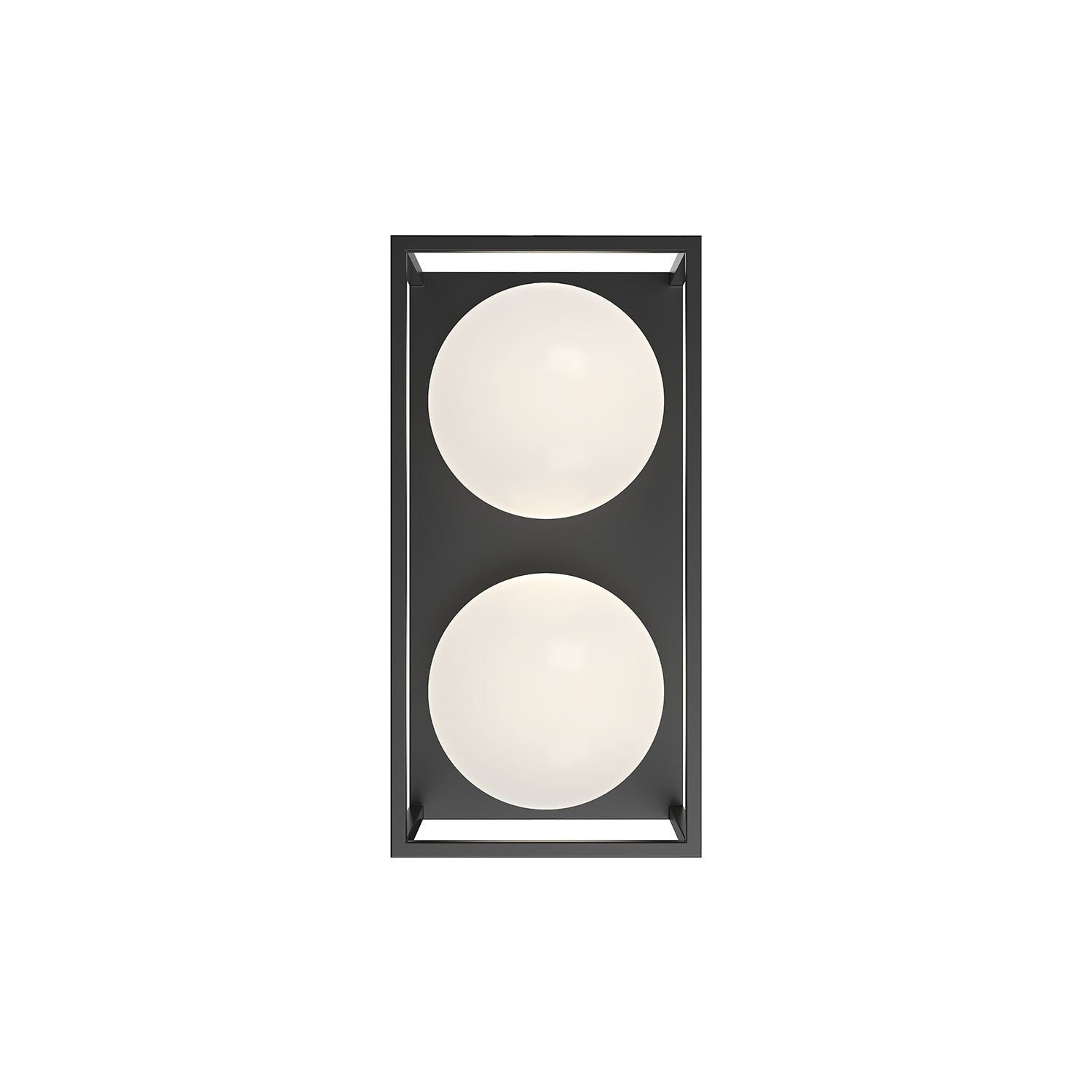 Amelia 13-in Black 2 Lights Exterior Wall Sconce by Alora Lighting | EW519213BK | Alora Lighting