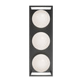 Load image into Gallery viewer, Amelia 19-in Black 3 Lights Exterior Wall Sconce by Alora Lighting | EW519339BK | Alora Lighting

