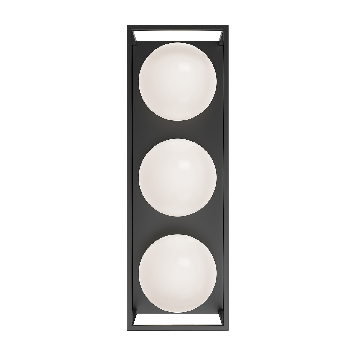 Amelia 19-in Black 3 Lights Exterior Wall Sconce by Alora Lighting | EW519339BK | Alora Lighting