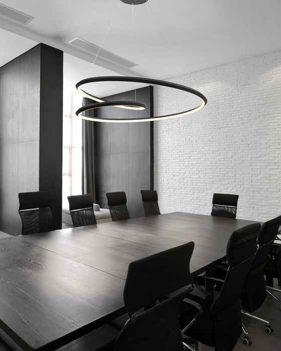 Ampersand Chandelier by Kuzco Lighting