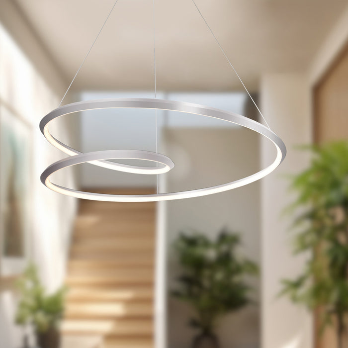 Ampersand Chandelier by Kuzco Lighting