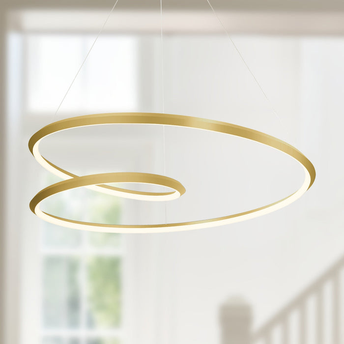 Ampersand Chandelier by Kuzco Lighting