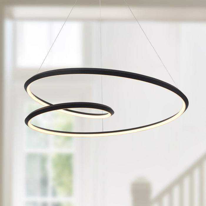 Ampersand Chandelier by Kuzco Lighting