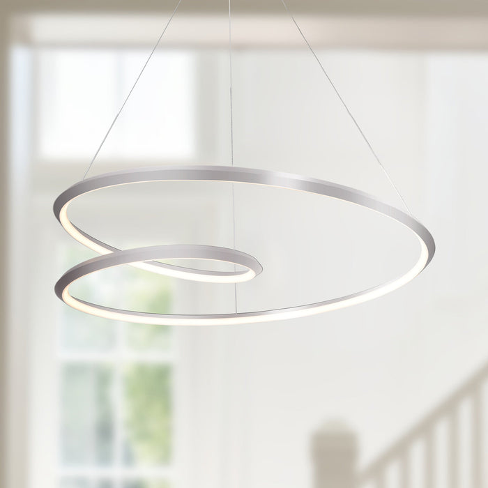 Ampersand Chandelier by Kuzco Lighting