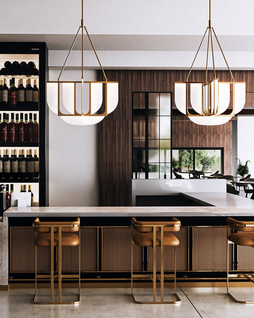 Anders LED Chandelier by Alora Lighting