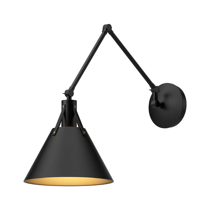 Archer 10-in Matte Black 1 Light Wall/Vanity by Alora Lighting | WV584510MB | Alora Lighting