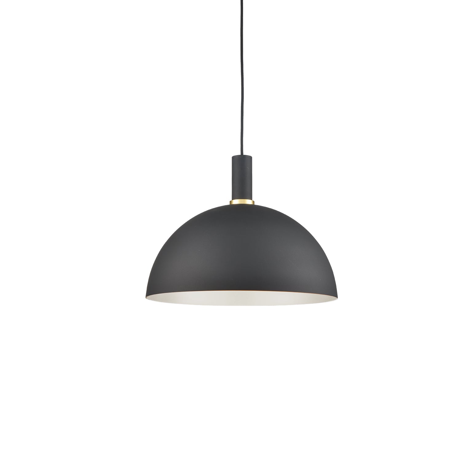 Archibald Pendant in Black With Gold Detail Finish | Kuzco Lighting