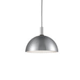Load image into Gallery viewer, Archibald Pendant in Brushed Nickel With Black Detail Finish | Kuzco Lighting
