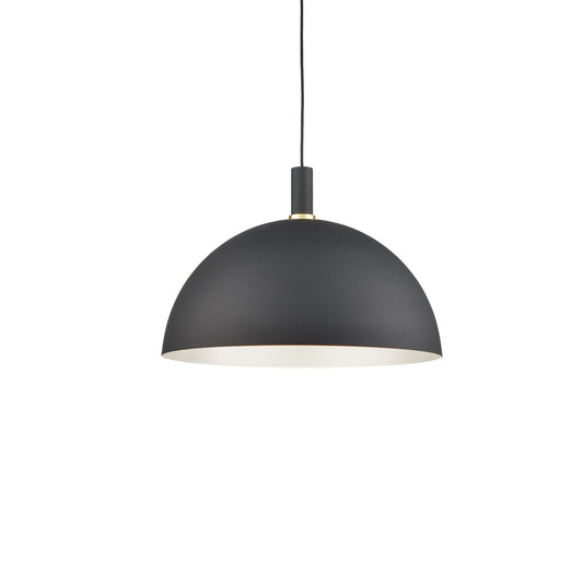 Archibald Pendant in Black With Gold Detail Finish | Kuzco Lighting