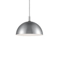 Load image into Gallery viewer, Archibald Pendant in Brushed Nickel With Black Detail Finish | Kuzco Lighting
