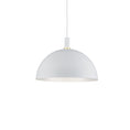 Load image into Gallery viewer, Archibald Pendant in White With Gold Detail Finish | Kuzco Lighting
