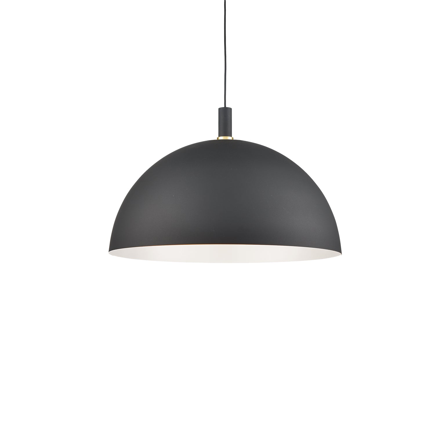 Archibald Pendant in Black With Gold Detail Finish | Kuzco Lighting