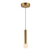 Arden 9-in Brushed Gold/Opal Glass LED Pendant by Alora Lighting | PD612109BGOP-UNV | Alora Lighting