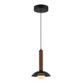 Load image into Gallery viewer, Arden 9-in Matte Black/Opal Glass LED Pendant by Alora Lighting | PD616109MBOP-UNV | Alora Lighting
