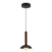 Arden 9-in Matte Black/Opal Glass LED Pendant by Alora Lighting | PD616109MBOP-UNV | Alora Lighting